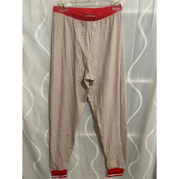 Hearth & Hand With Magnolia, Beige & Orange, 2 Pc Pajamas Set, Small - Picture 4 of 12